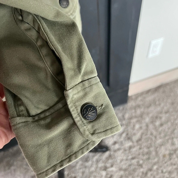 Rag & Bone O’Hara Cargo Utility Jacket Army Green Military Casual Women’s 2 - Picture 9 of 14